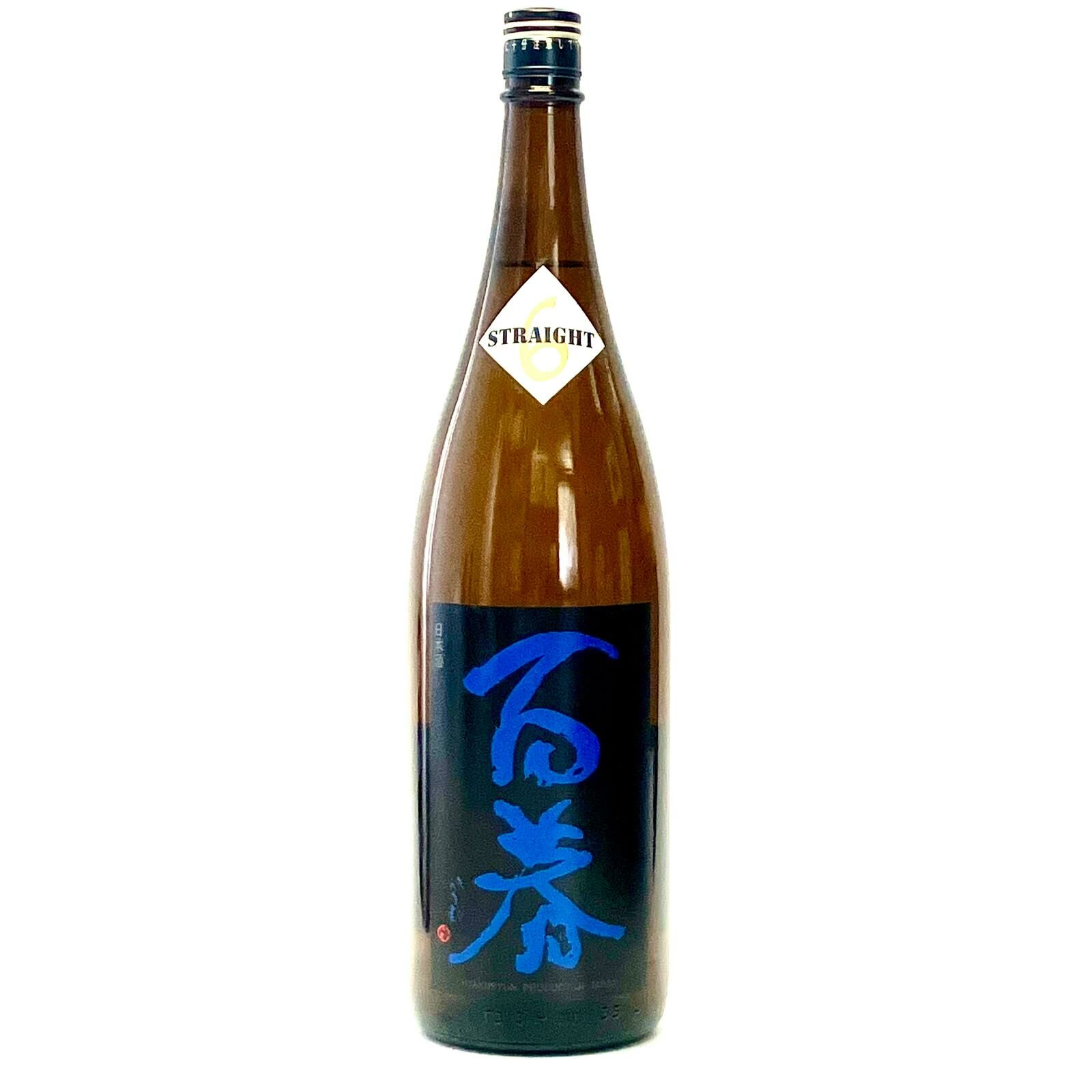 清酒 百春 STRAIGHT 6 無濾過原酒 直汲 純米吟釀 1800ml