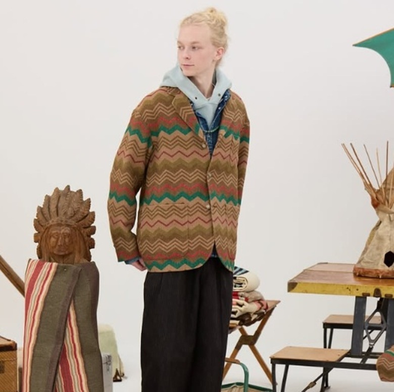 VISVIM BOWEN BLAZER (JACQUARD BLANKET) - PRE ORDER ITEM (預訂中)