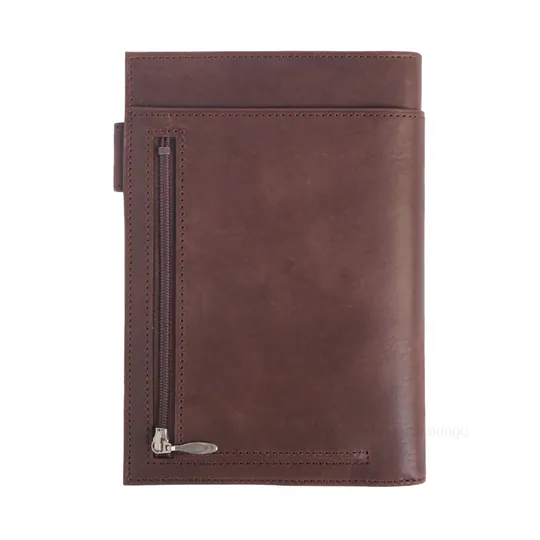 BIBLE 聖書尺寸 VITALITA 多功能收納 咖啡色 本體｜ASHFORD 日本