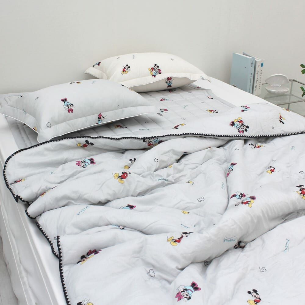 KQ3304 米奇、米妮迪士尼 (莫代爾) *四季款被*