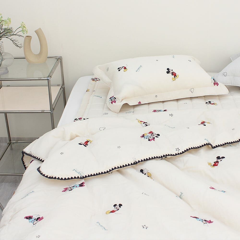 KQ3304 米奇、米妮迪士尼 (莫代爾) *四季款被*