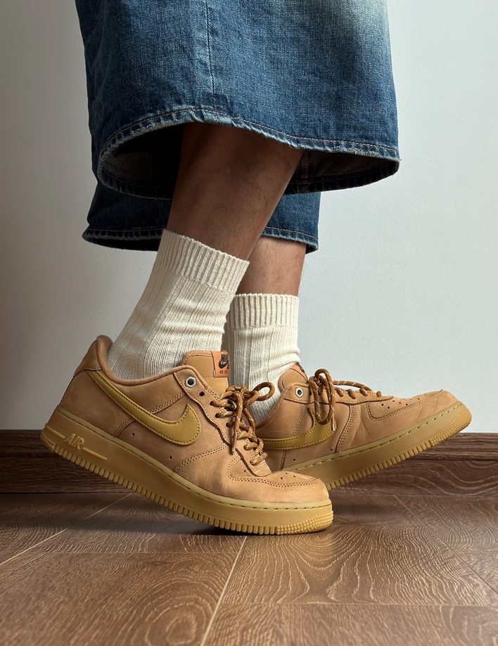 【預訂】 NIKE AIR FORCE 1  07 WB 小麥卡其棕  -MEN