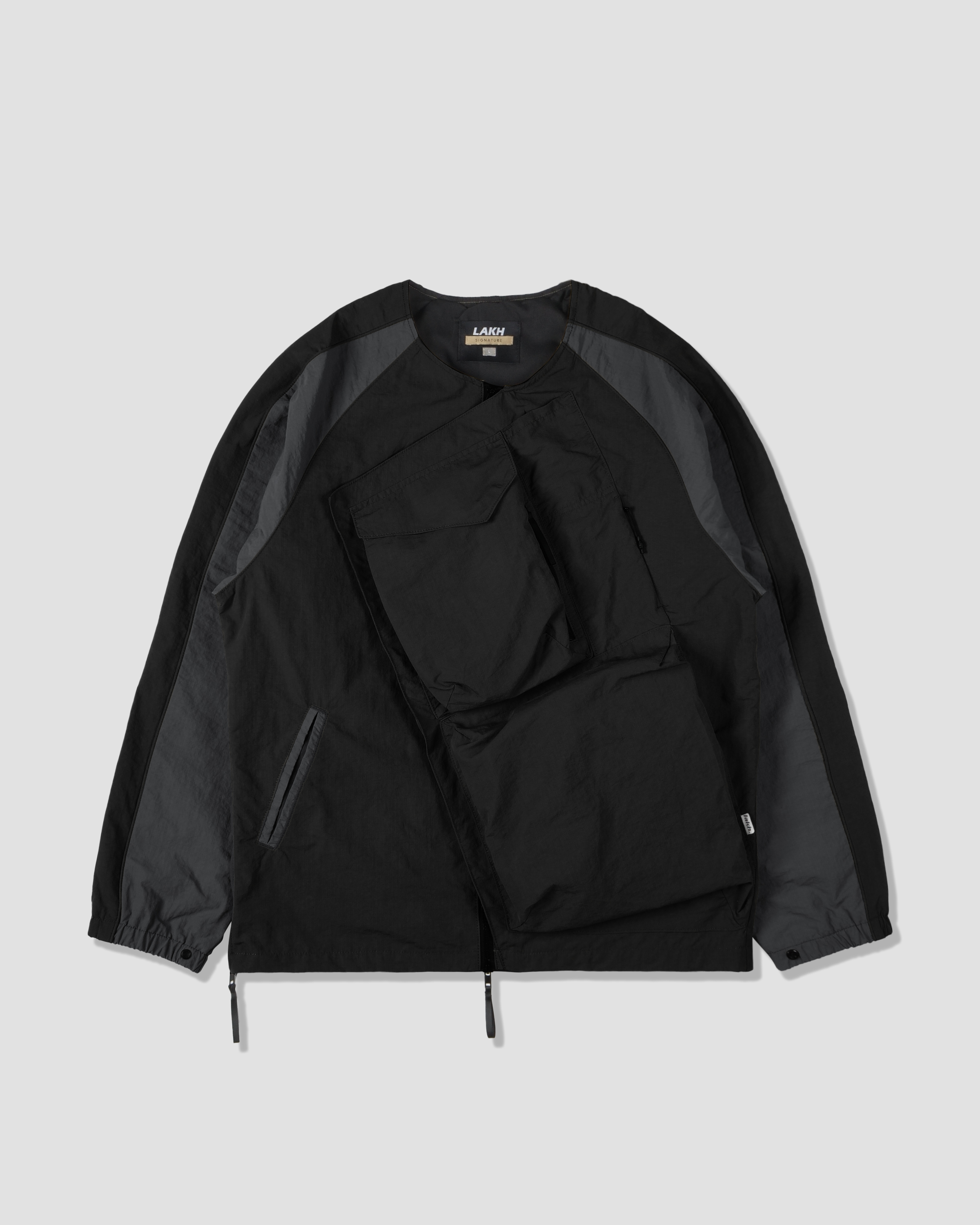 LAKH Slanted Pockets Functional Jacket