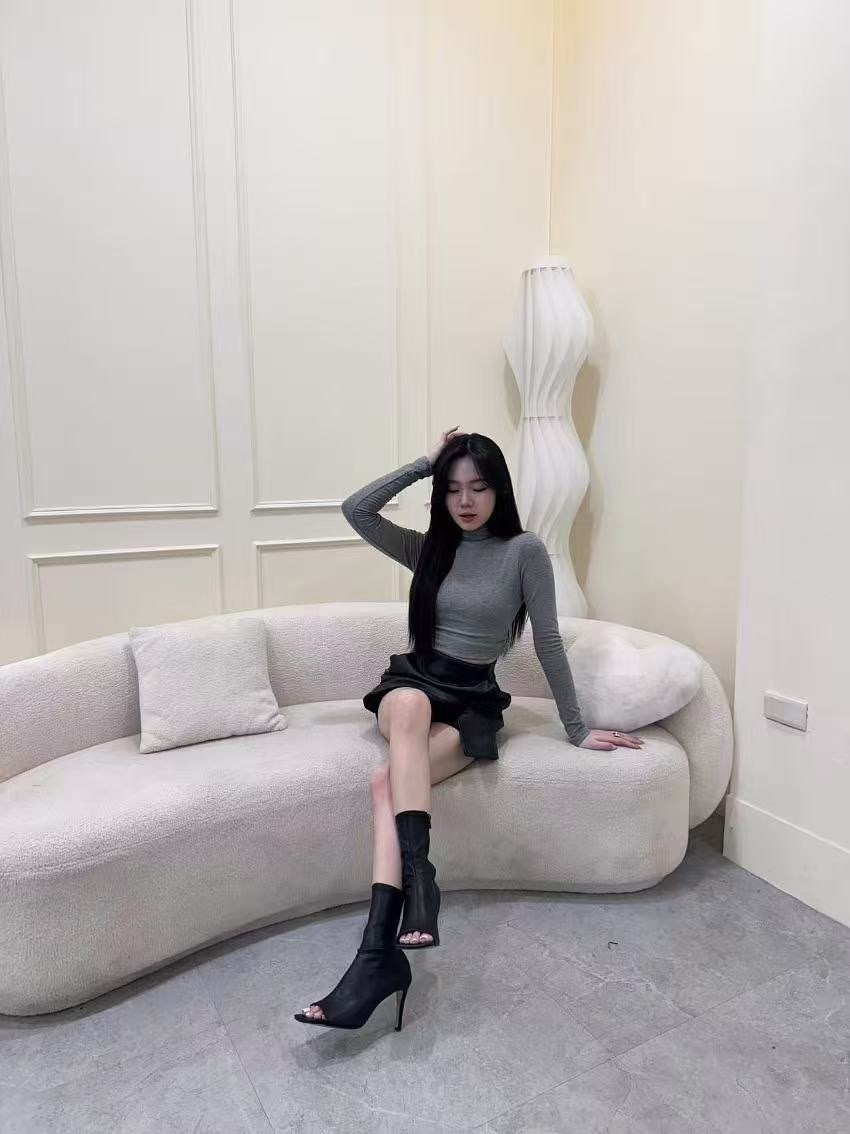 法式名媛皮高跟💠