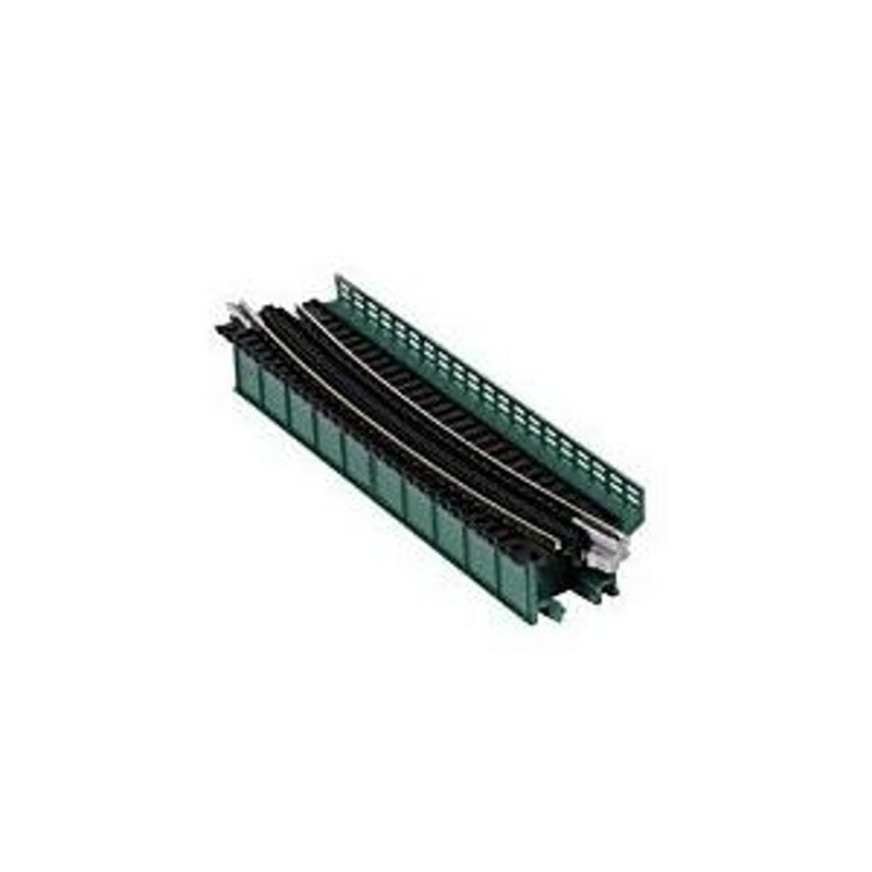 Kato 20-466 N Scale Deck Girder Curve Bridge Green