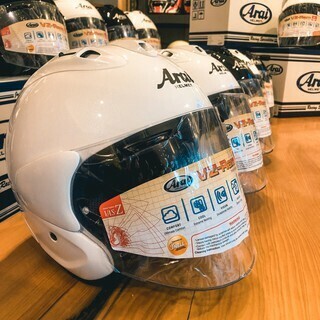 Arai VZ-RAM 玻璃白 3/4罩安全帽 半罩 公司貨