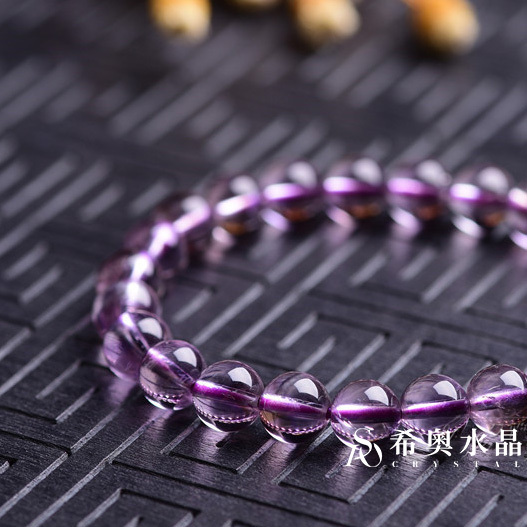 【無瑕】天然冰種淺紫水晶