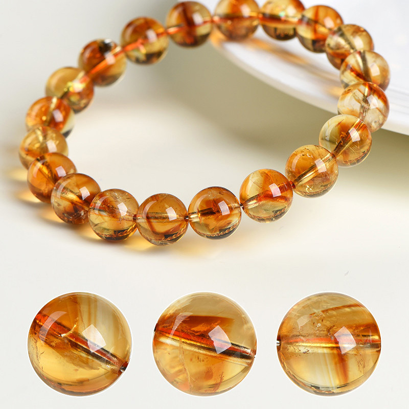 【無瑕】天然黃水晶金字塔