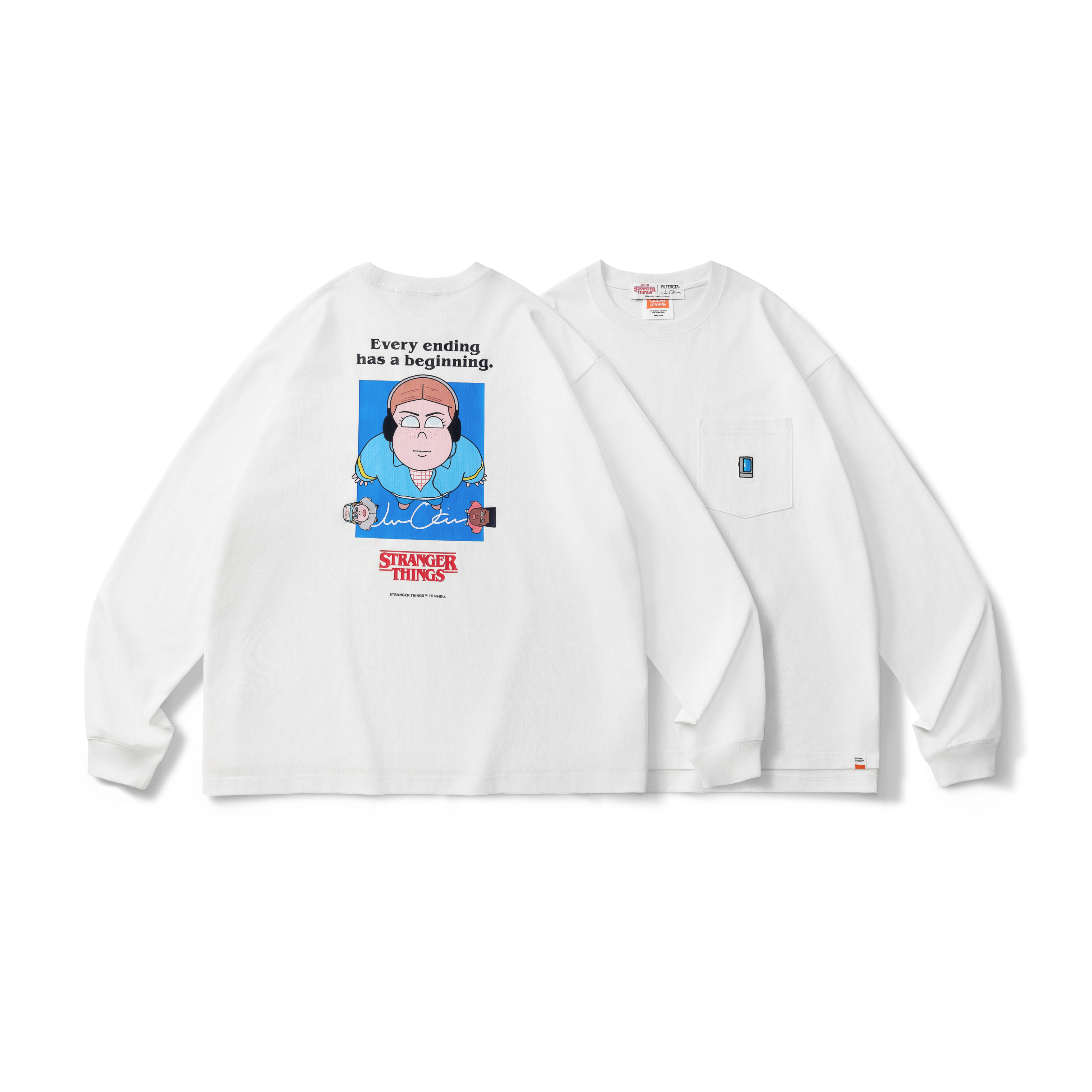 Filter017 X 怪奇物語 麥克絲長Tee