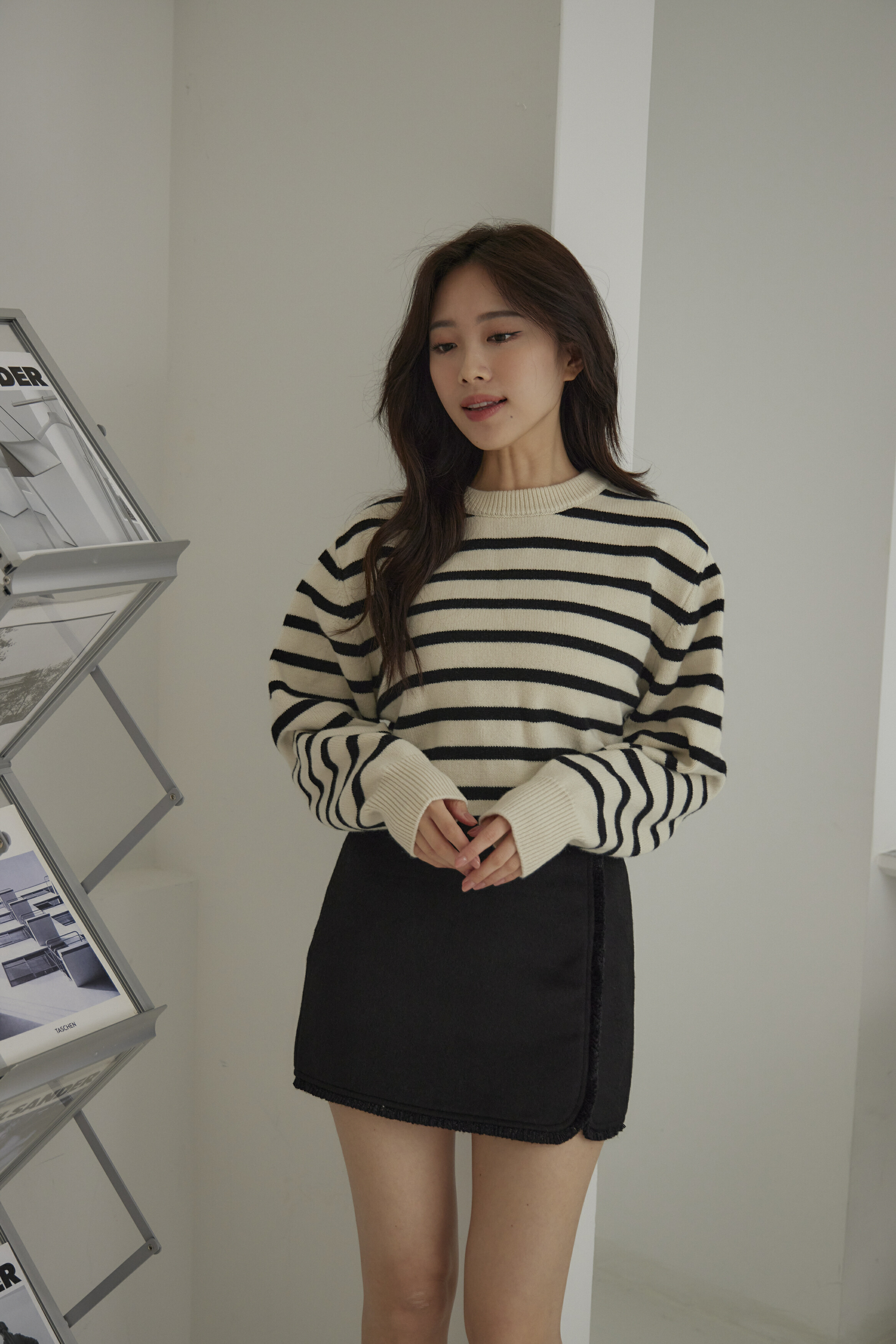 100%暖暖羊系列-百搭條紋