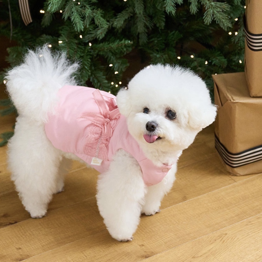 典雅小公主羽絨洋裝-粉紅 Little Princess  (Pink) its_Sunnyoutside