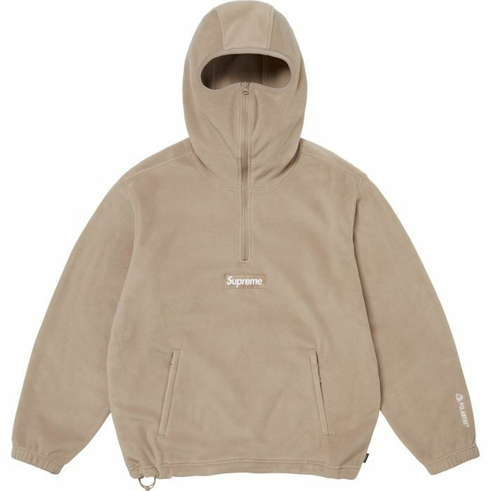 {現貨} Supreme FW24 Polartec® Facemask Half Zip Hooded Sweatshirt