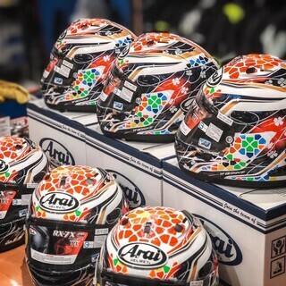 (現貨)德芯騎士部品屋 ARAI  RX-7X NAKAGAMI GP2 中上貴晶 進口帽 公司貨