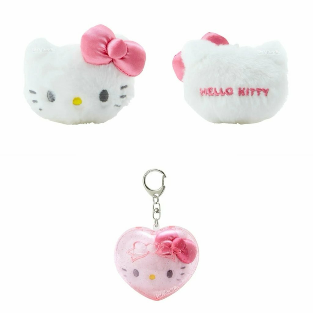 日本 Sanrio 3D系列 膠盒連公仔頭匙扣