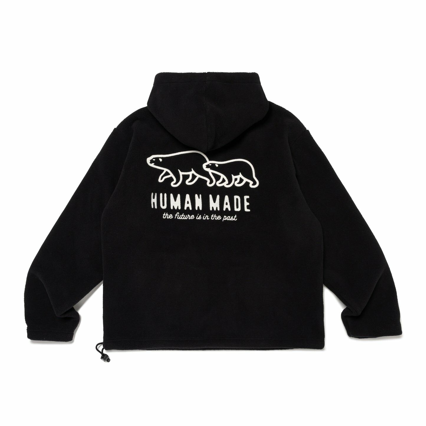 2024AW HUMAN MADE FLEECE HOODIE 抓毛絨 背後北極熊 長袖 帽T 現貨 HM28CS020