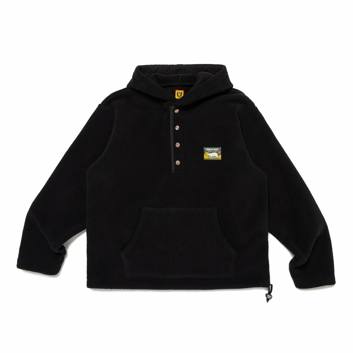 2024AW HUMAN MADE FLEECE HOODIE 抓毛絨 背後北極熊 長袖 帽T 現貨 HM28CS020