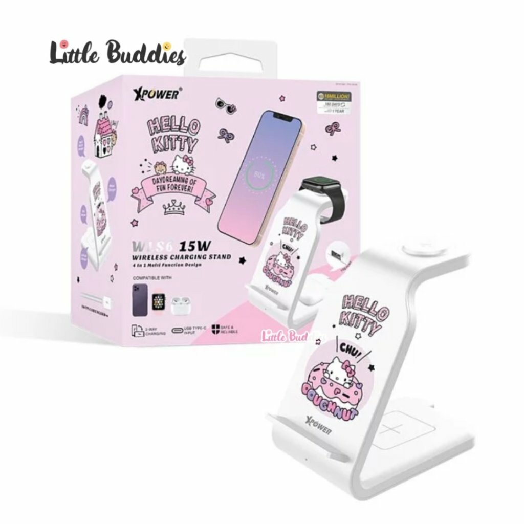 XPower Sanrio Hello Kitty  4合1 多功能無線充電器