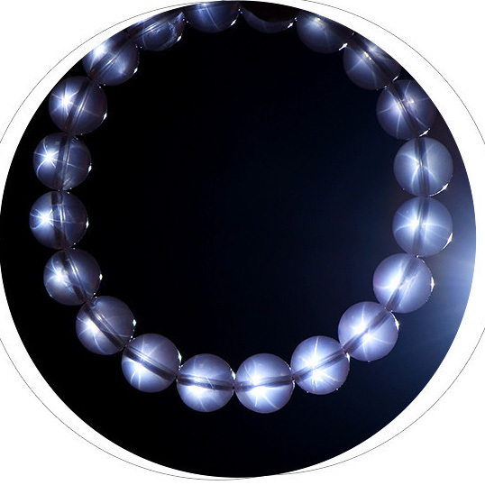 【無瑕】天然星光粉水晶