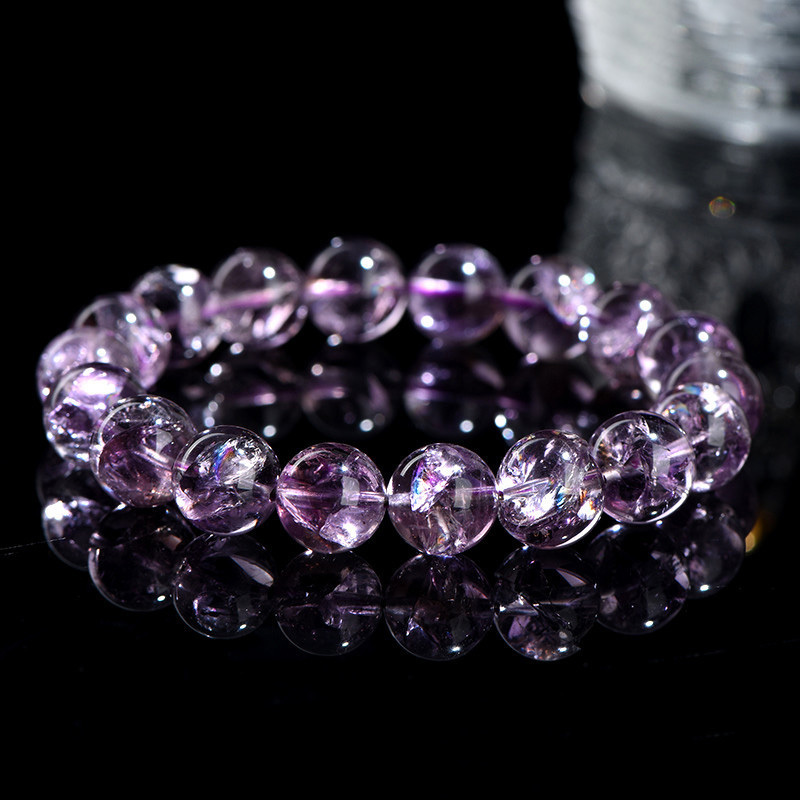 【無瑕】天然紫阿賽/虹彩紫水晶/天使水晶