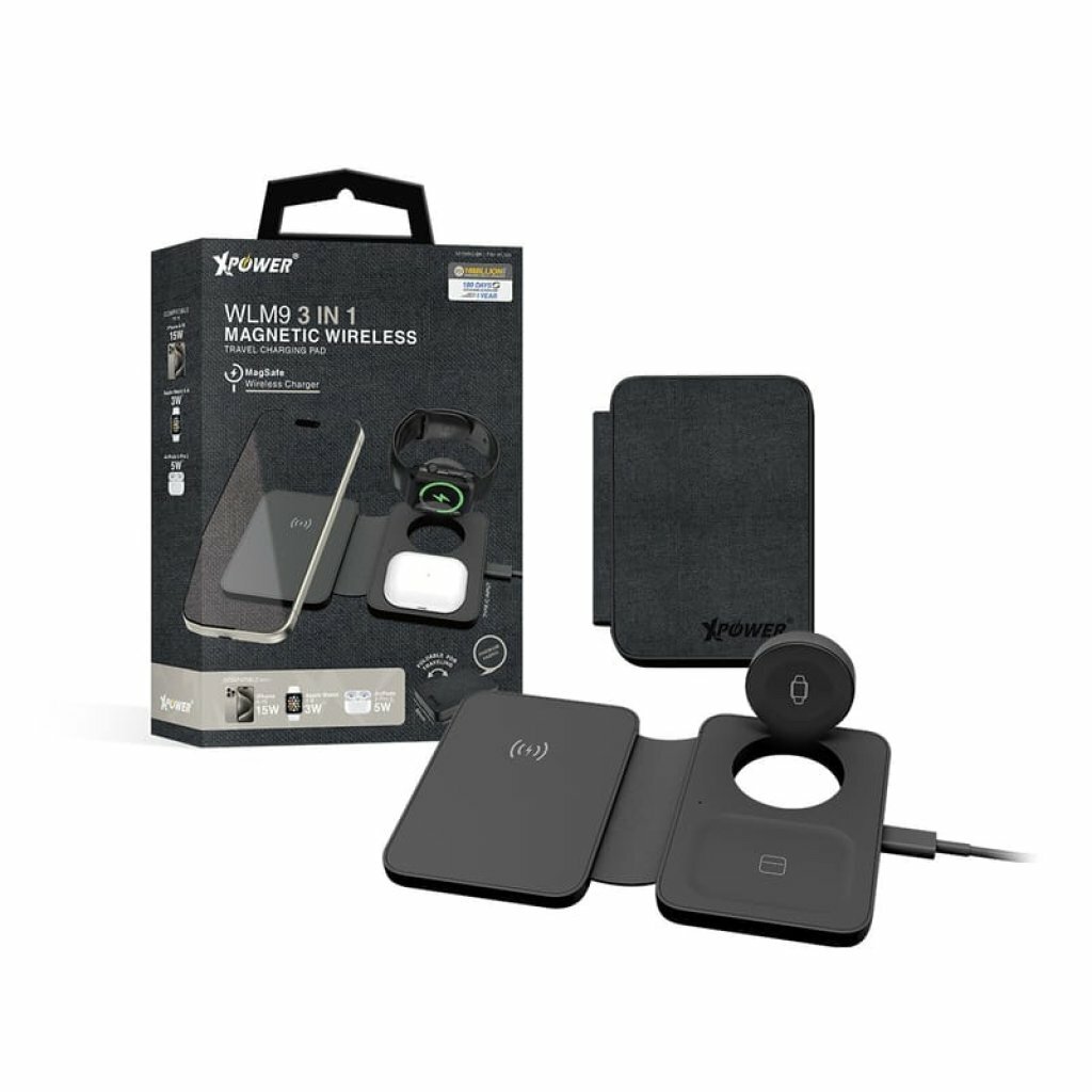 XPower 3合1 多功能咭片型 無線充電器