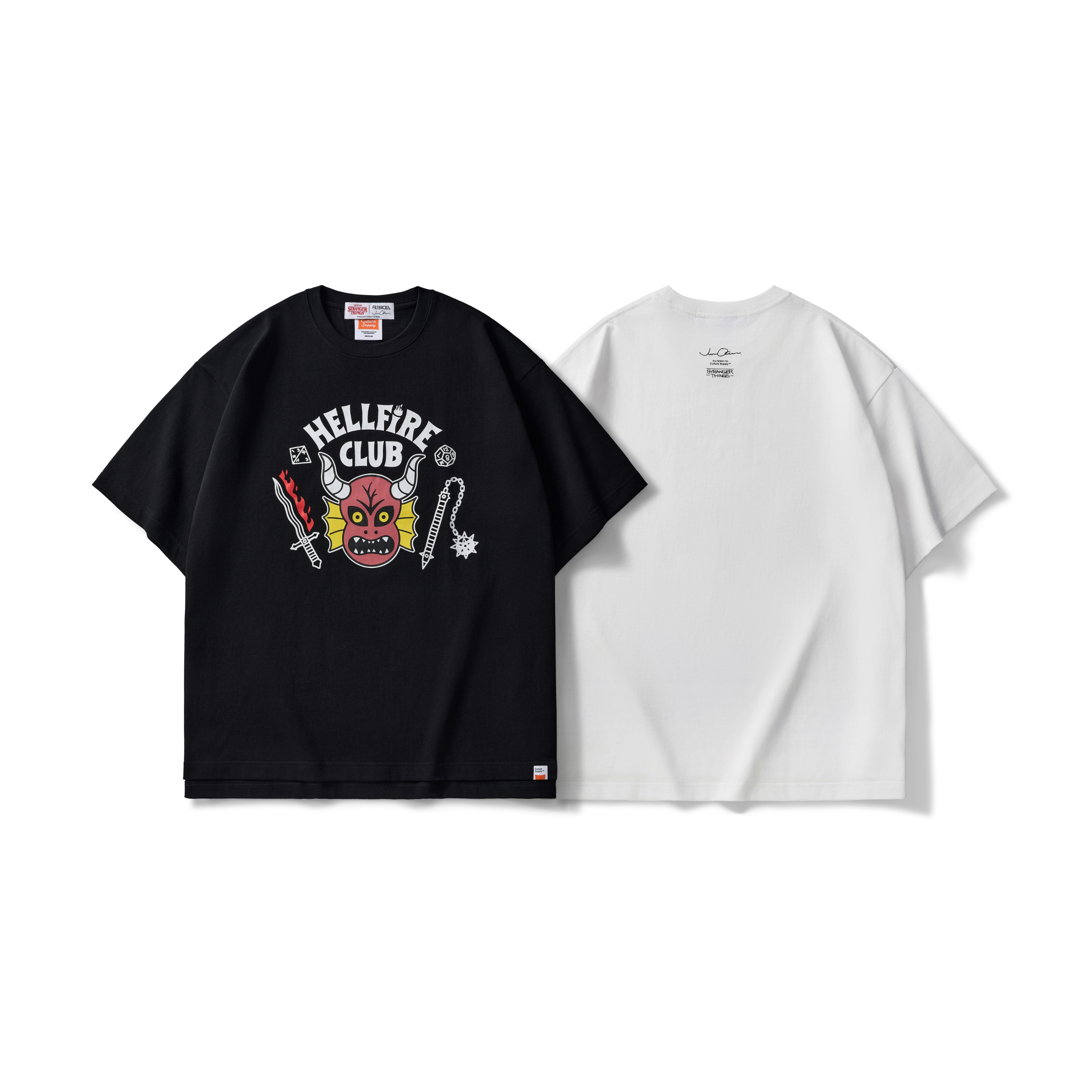 Filter017 X 怪奇物語 地獄火俱樂部短Tee