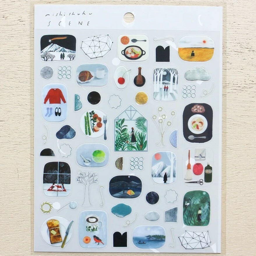 Cozyca Sticker Sheets - Scene