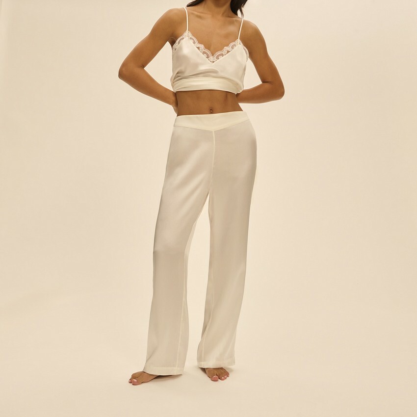 LOVE ME 愛自己 長褲 象牙白