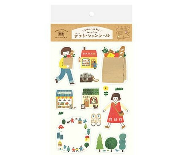 Furukawashiko Sticker Sheet - Outing