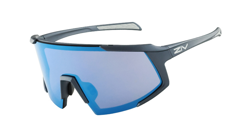 ZIV BOMB 太陽眼鏡 運動眼鏡/霧金屬灰藍框(高反差鏡片) 242