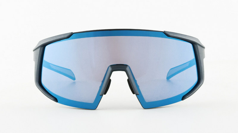 ZIV BOMB 太陽眼鏡 運動眼鏡/霧金屬灰藍框(高反差鏡片) 242