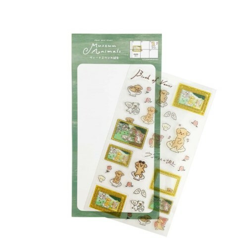 Furukawashiko Sticker Sheet - Museum (Birth of Venus)