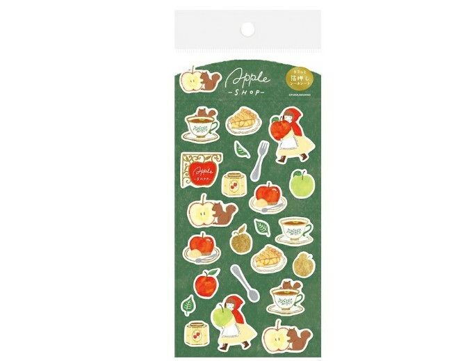 Furukawashiko Sticker Sheet - Apple Shop