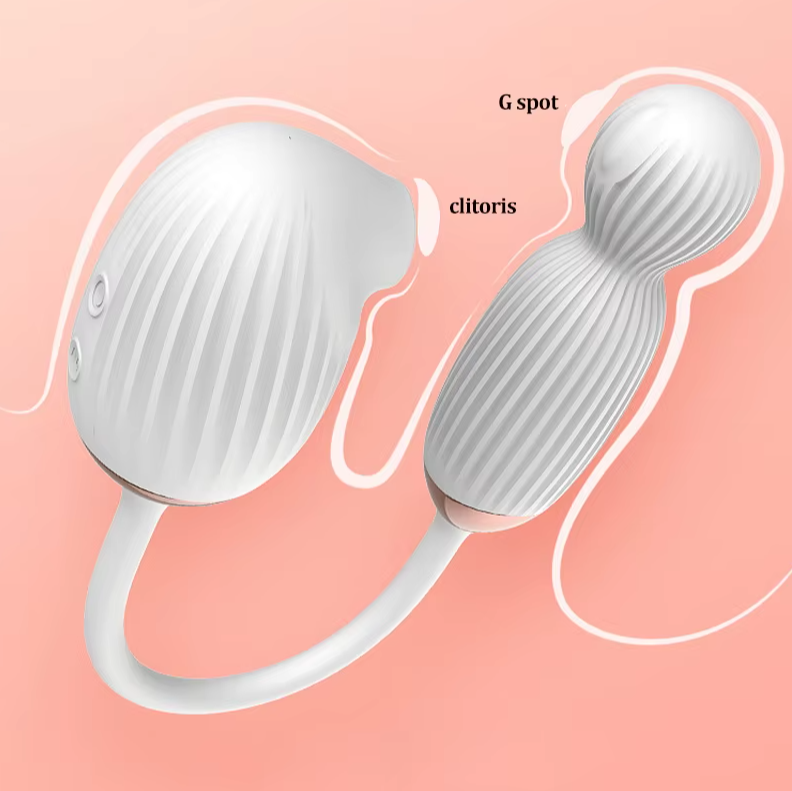 Vivian吮吸脈衝跳蛋震動棒