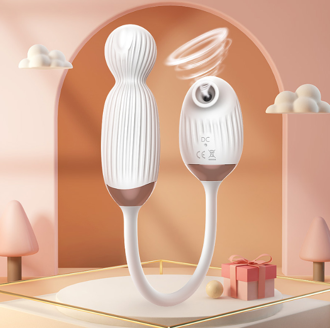 Vivian吮吸脈衝跳蛋震動棒