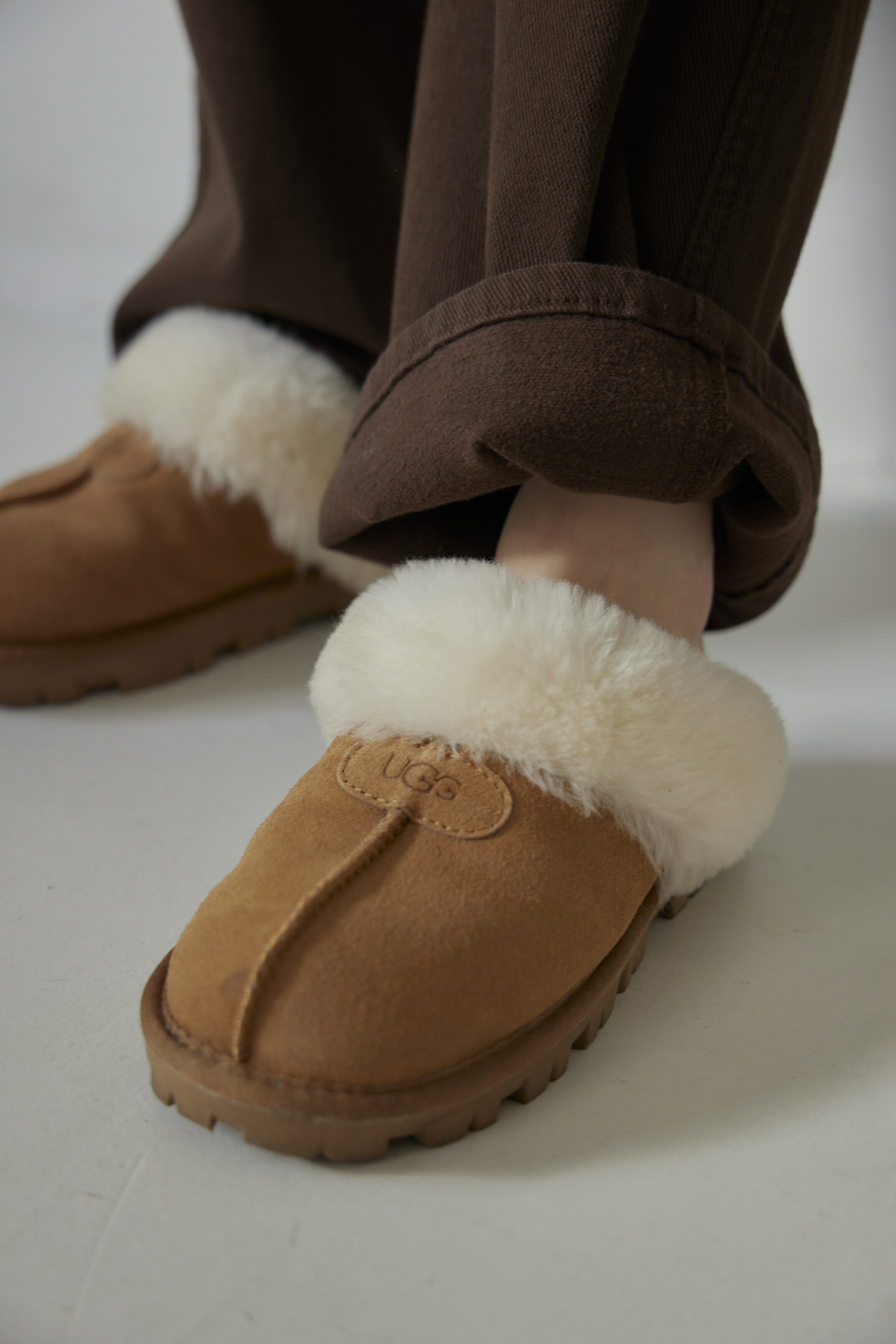 熱可可暖內刷絨褲