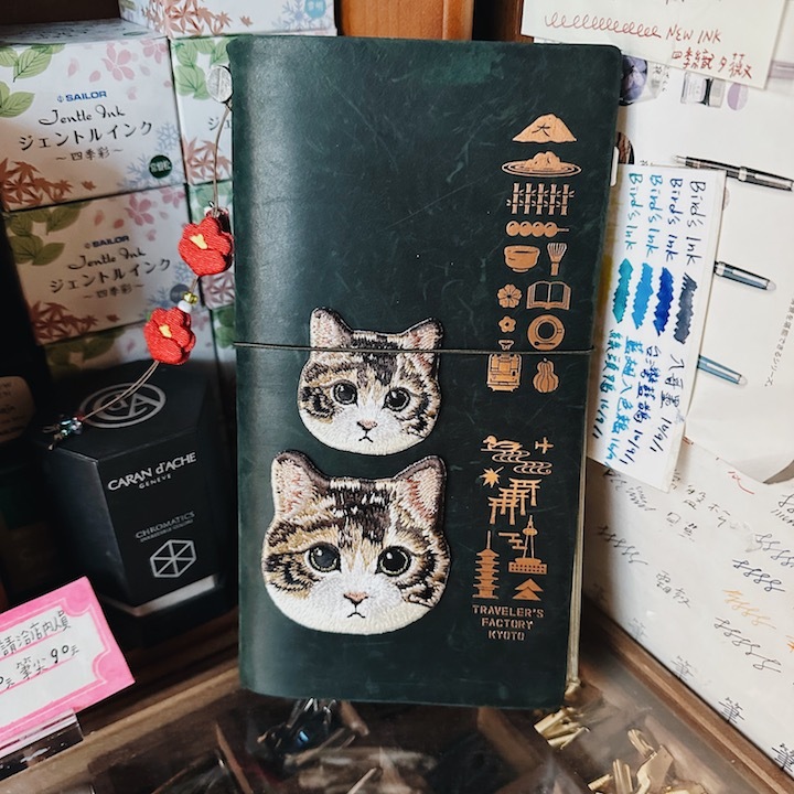 炭球 小黑貓 Mini 迷你版 貓咪刺繡貼紙｜ Sin意工作室