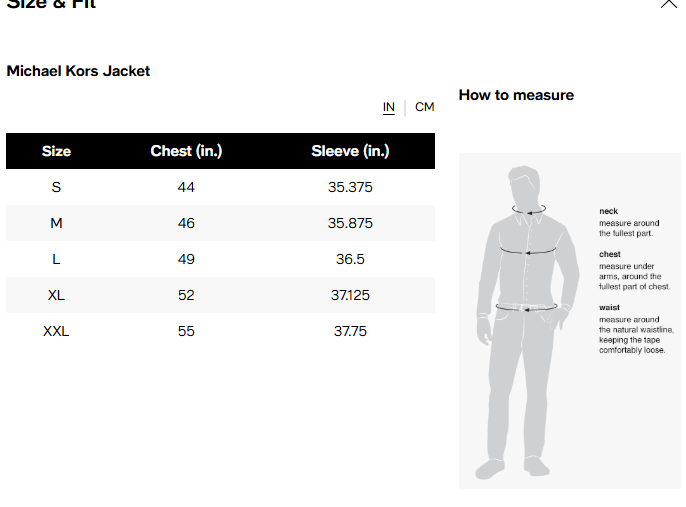 【預購】Michael Kors Bomber G121312 男裝拉鏈外套