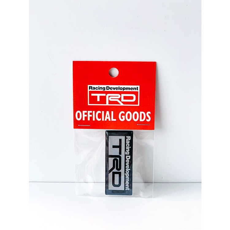 TRD CARBON 貼紙 50x20.5mm 08231-SP183