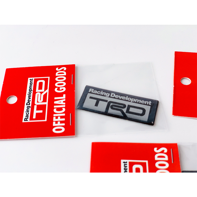 TRD CARBON 貼紙 50x20.5mm 08231-SP183