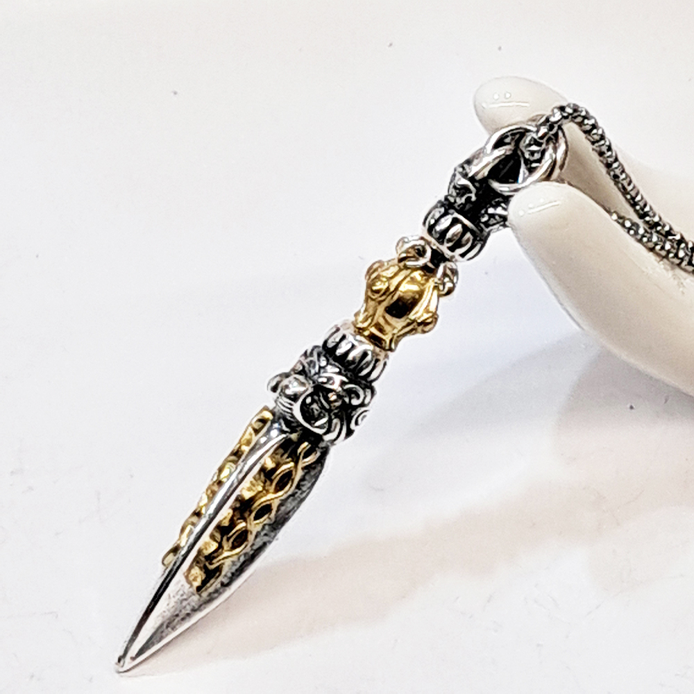 金剛橛&{鈦鋼}項鍊【十方】154077