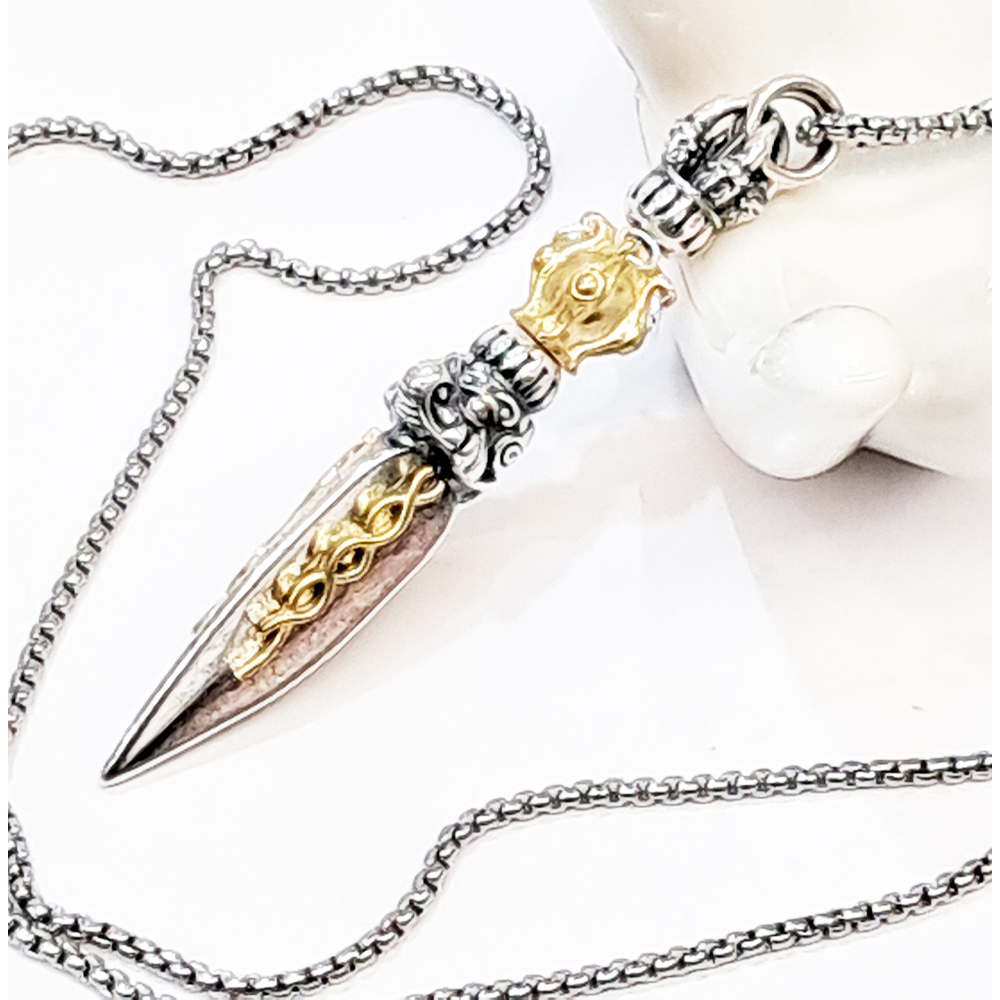 金剛橛&{鈦鋼}項鍊【十方】154077