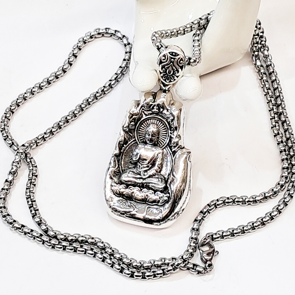 大日如來&{鈦鋼}項鍊【十方】154080