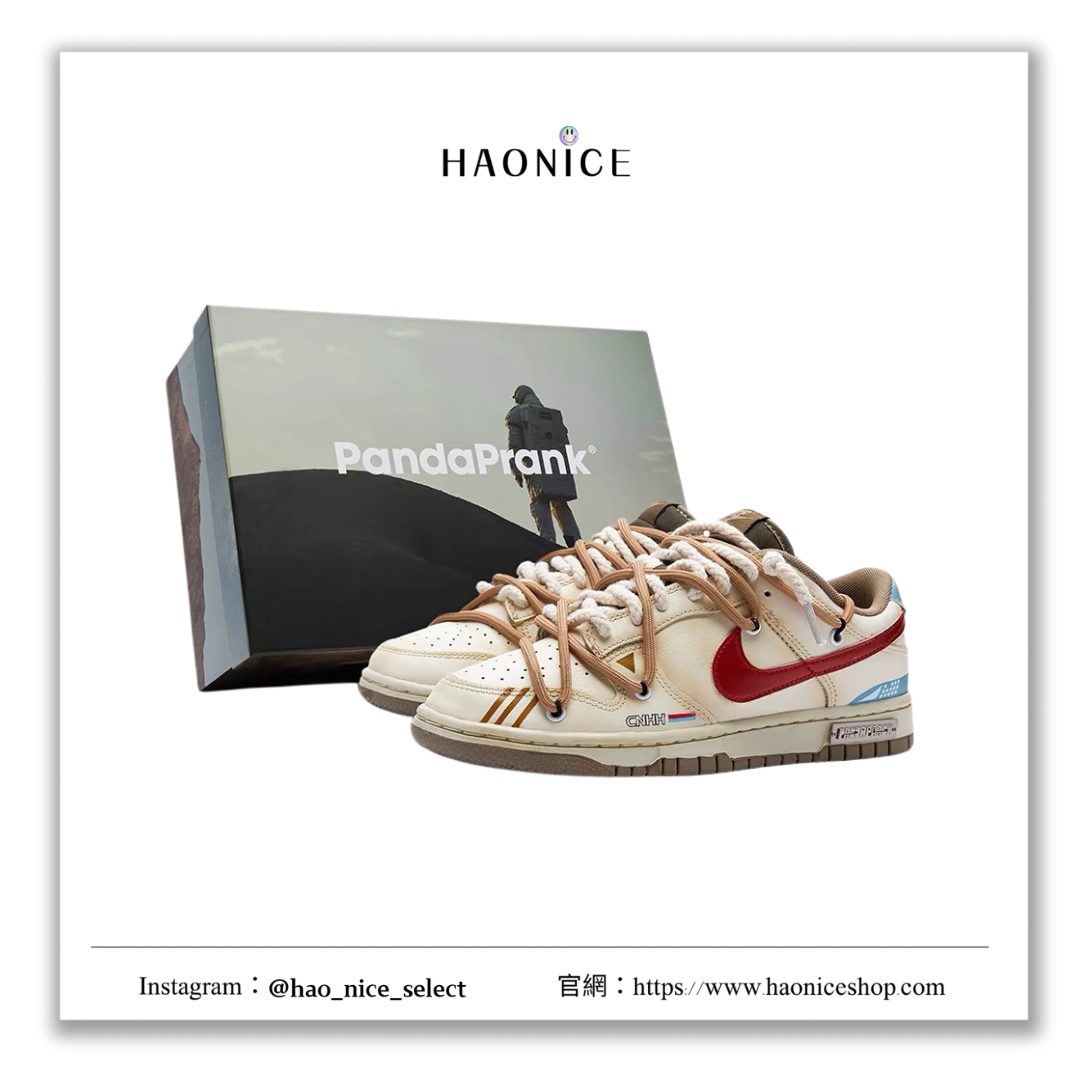 【HAO NICE】熊貓惡作劇Nike Dunk Low 宇宙探索主題返航休閒復古風板鞋