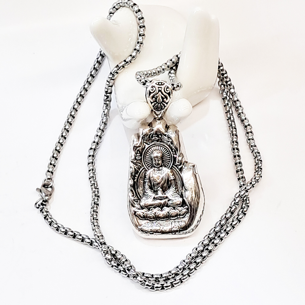 阿彌陀佛&{鈦鋼}項鍊【十方】154084