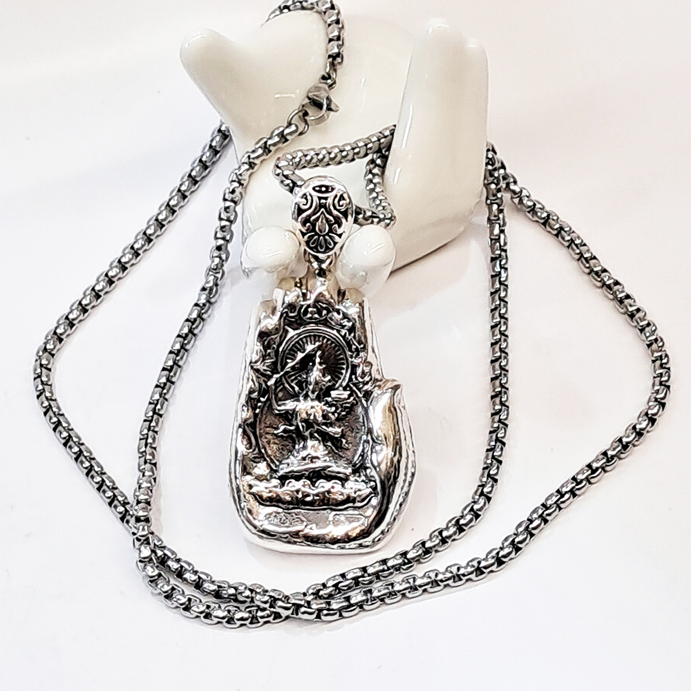 文殊菩薩&{鈦鋼}項鍊【十方】154085