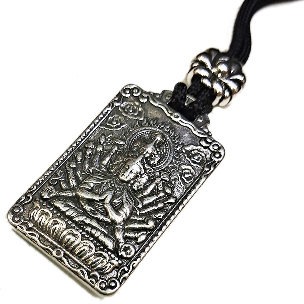 千手觀音菩薩 &黑繩項鍊【十方】154093