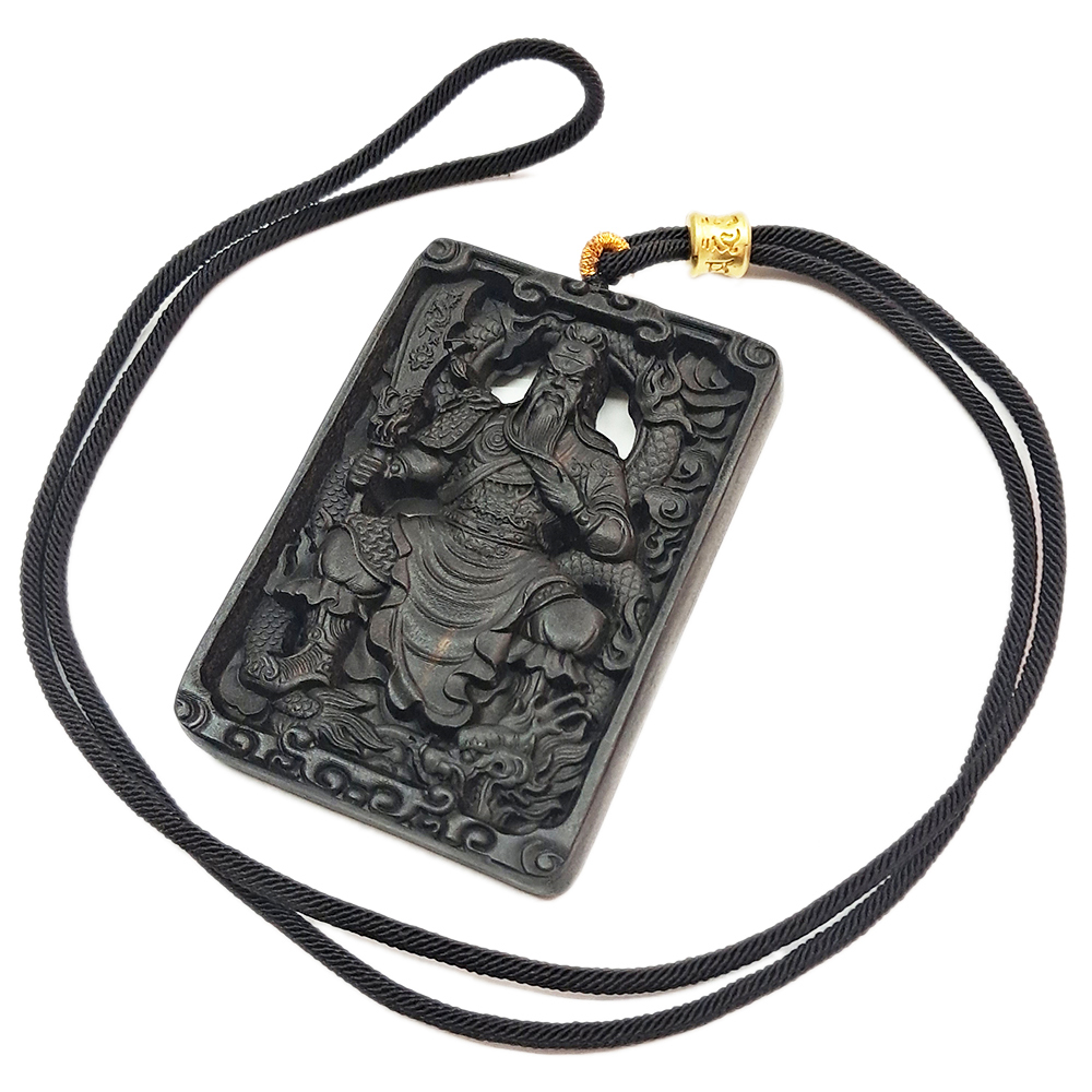 關聖帝君{沉香木}掛飾項鍊【十方】154100