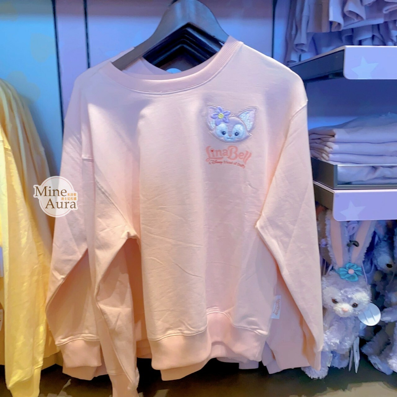 玲娜貝兒 LinaBell 大頭貼布 長袖 上衣 -上海迪士尼樂園