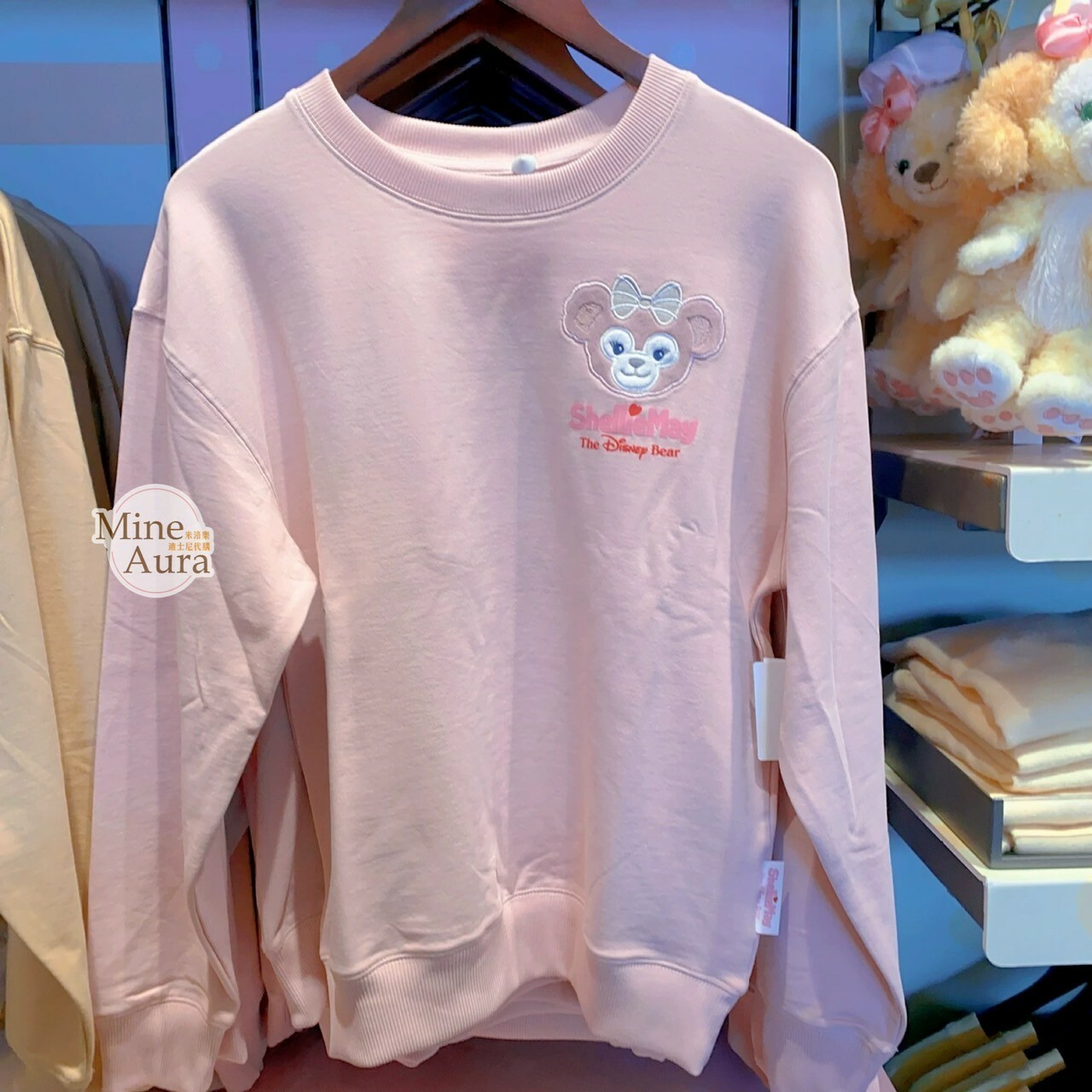 雪莉玫 ShellieMay 大頭貼布 長袖 上衣 -上海迪士尼樂園