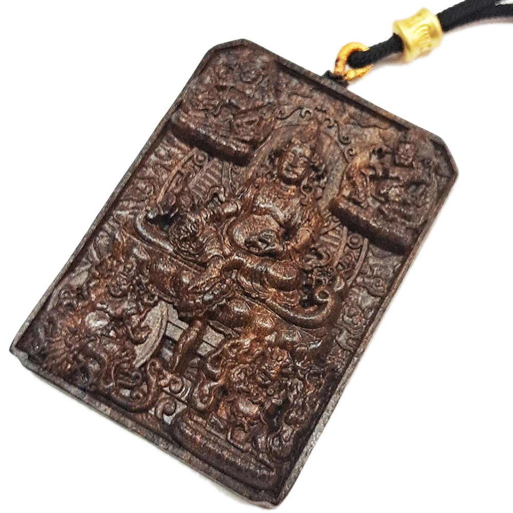 五路財神{沉香木}掛飾項鍊【十方】154104